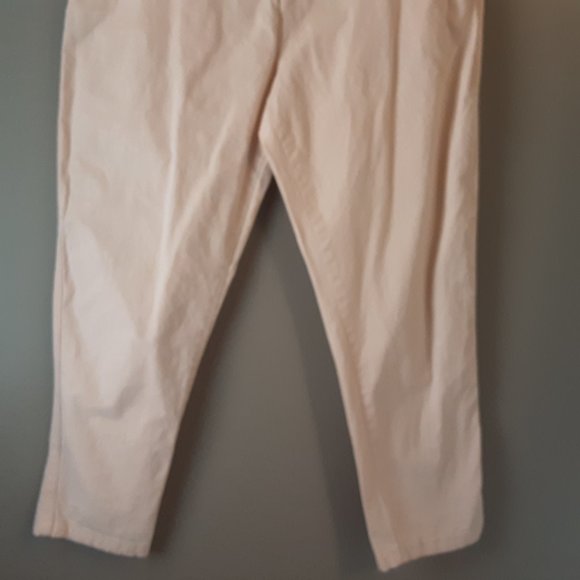 🌞 Joe Fresh Blush Pink Cotton Cropped Pants | 12 - Picture 4 of 12